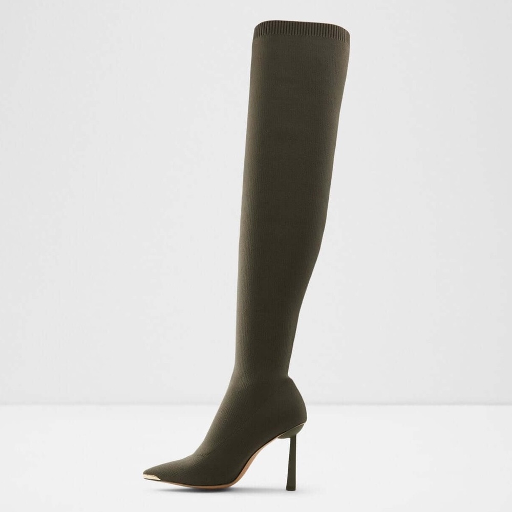 Aldo Crulla boots, Olive colour, size 37